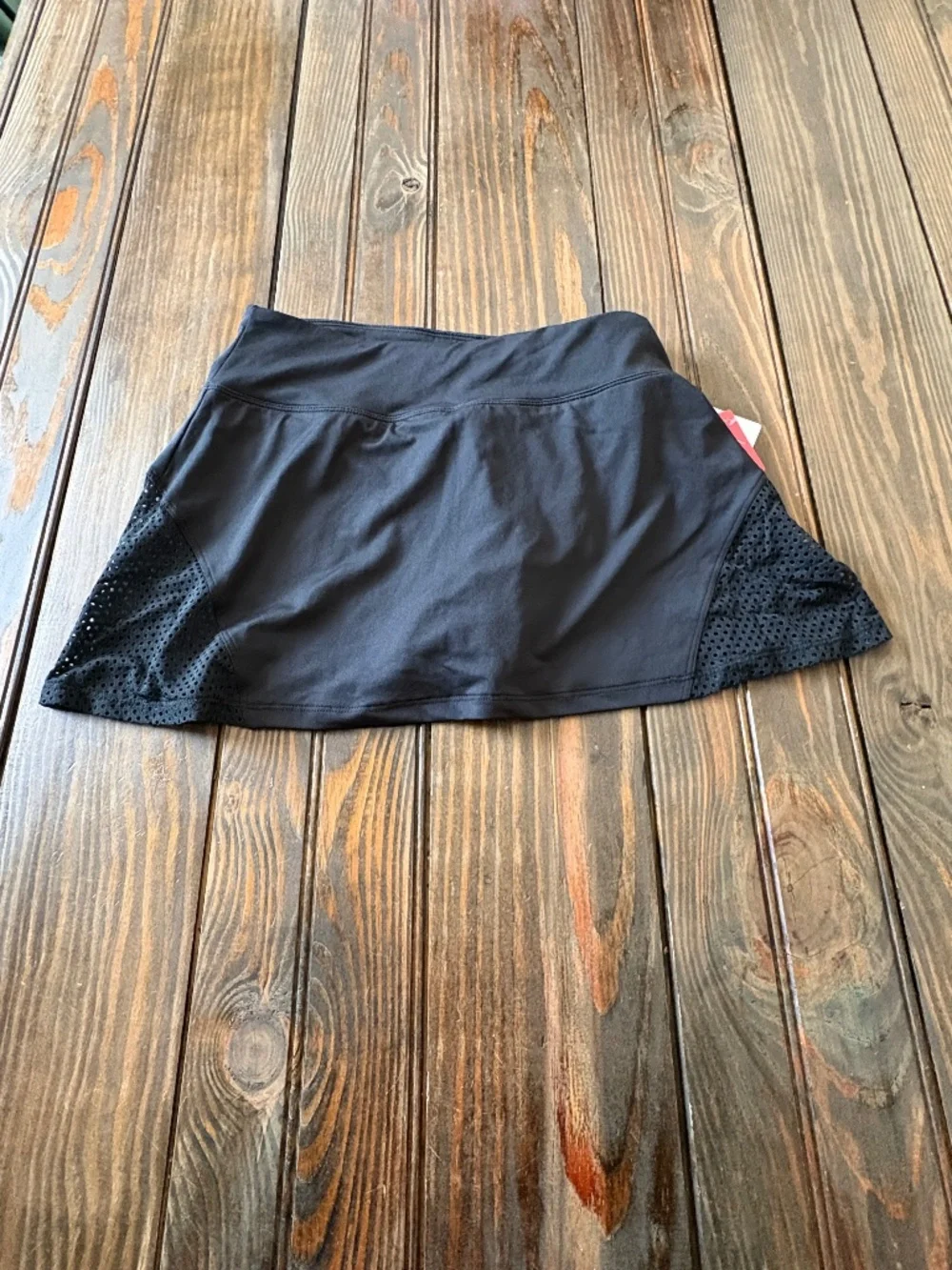 Marika Tennis Skirt Built In Shorts Black NWT S